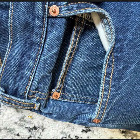 Levi's Vintage Orange Tab Jeans - Picture 5 of 8
